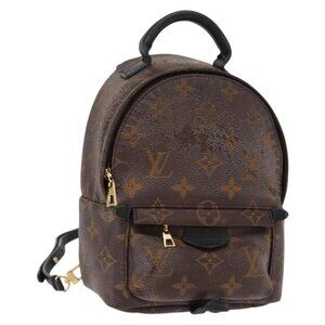 LOUIS VUITTON Monogram Palm Springs MINI Backpack M44873 LV Auth 157354